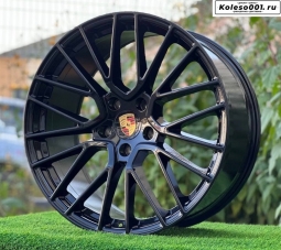 Porsche 0261 R21 10J ET46 5*130 71.6 Gloss black