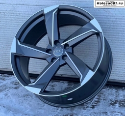 AUDI 5293 R21 9J ET30 5*112 66.5 Grey face