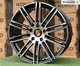 Porsche 1041 R21 10J ET50 5*130 71.6 Gloss black face