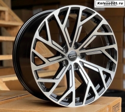 AUDI 0337 R21 9J ET30 5*112 66.5 Gloss black face