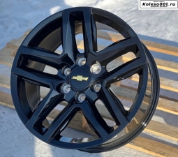 Chevrolet 5533 R20 9J ET24 6*139.7 78.1 Gloss black