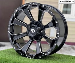 OFF-ROAD 8057 R20 10J ET-10 6*139.7 110.1 Gloss black milling