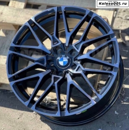 BMW 818M Style R19 8.5J ET25 5*112 66.6 Black face dark tinted