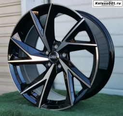 Audi 5491 R19 8.5J ET30 5*112 66.5 Gloss black face