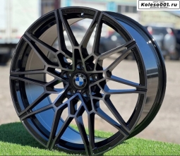 BMW 826M Style 0293 R19 8.5/9.5J ET35/40 5*120 72.6 Black face dark laquier