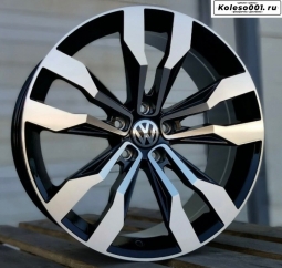 VolksWagen 5389 R19 8.5J ET35 5*112 66.5 Gloss black face