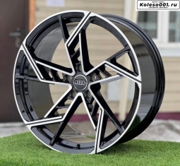 AUDI 5611 R19 8.5J ET35 5*112 66.5 Gloss black face