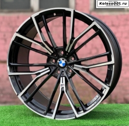 BMW 846M Style 5537 R18 8J ET30 5*112 66.6 Gloss black face