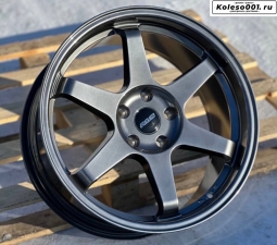 Rays TE37 R18 8.5J ET30 5*114.3 73.1 Hyper black