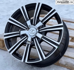 Lexus LX570 R18 8J ET60 5*150 110.0 Gloss black face