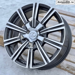 Lexus LX570 R18 8J ET60 5*150 110.0 Grey face