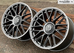 Mercedes AMG 1118 R18 8J ET40 5*112 66.6 Black and polish lip