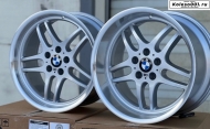 BMW 37 style 141 R18 8/9.5J ET13/25 5*120 74.1 Silver face