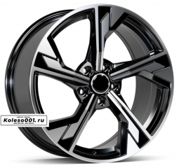 350 OEM R18 8J ET40 5*114.3 67.1 Black Machined
