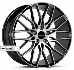 MC 304 R19 8.5J ET35 5*114.3 67.1 Black Machined