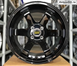 RAYS Volk Racing TE37 R16 7j et35 4*100 73.1 (ip-6030) full black