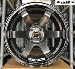 RAYS Volk Racing TE37 R16 7j et35 4*100 73.1 (ip-6025) hyper black