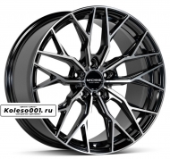 FF 204 R20 8.5J ET35 5*114.3 73.1 Black Machined Coating