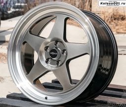 RGW 5037 R18 8.5j ET38 5*100 73.1 (T373) Hyper black ML