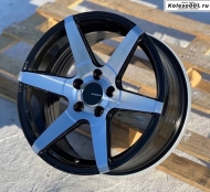 Shogun A1 5837 R15 7J ET30 5*100 73.1 GLOSS BLACK FACE