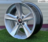 5241 R15 7J ET25 4*100 67.1 HYPER SILVER