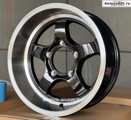 CST Zero-1 1312 R16 5.5J ET20 5*139.7 108.1 GLOSS BLACK FACE