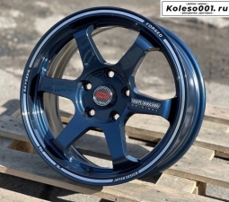 RAYS Volk Racing TE37 6966 R16 7J ET38 5*114.3 73.1 BLUE