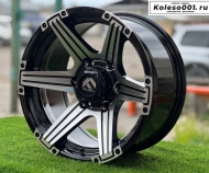 Off Road 6083 R16 8J ET-15 6*139.7 110.0 GLOSS BLACK FACE