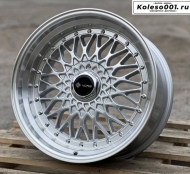 BBS RS KS008 R17 8.5J ET30 5*100/5*114.3 73.1 HYPER SILVER 