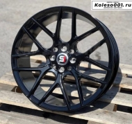 KS010 R17 7.5J ET35 4*100/4*114.3 73.1 GLOSS BLACK