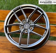 HRE FF21 R17 7.5J ET35 5*108 73.1 HYPER BLACK