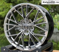 HRE FF-28 R17 7.5J ET38 5*105 56.6 HYPER BLACK