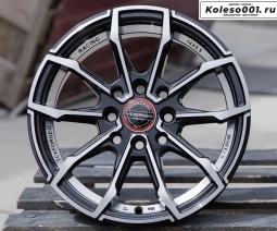  RGW 8815 R14 5.5j ET38 4*100/4*114.3 73.1 (T225) Черный с полировкой