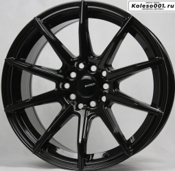 Shogun S10 R16 7.0J ET30 5*100/114.3 73.1 (S104) Черный глянец 