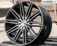 VPS 1913 R18 8.0j ET38 5*108 / 5*114.3 73.1 (J193) Черный с полировкой 