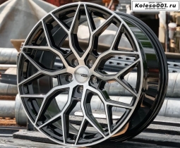 VPS HF2 R19 8.0j ET38 5*108 73.1 (J207) Черный с полировкой