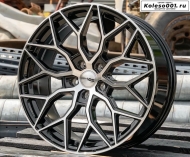 VPS HF2 R19 8.0j ET38 5*114.3 73.1 (J203) Черный с полировкой