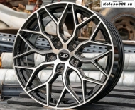NIVA VPS HF2 R19 8.0j ET30 5*139.7 98.5 (J195) Черный с полировкой