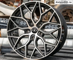 NIVA VPS HF2 R19 8.0j ET30 5*139.7 98.5 (J195) Черный с полировкой