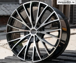 PDW Procast 9029 R20 8.5j ET35 5*108 / 5*114.3 73.1 (J210) Черный c полировкой 