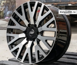 FBX Kahn RS-2 R20 J9.5 ET+20 6*139.7 106.1 (R661) Черный с полировкой