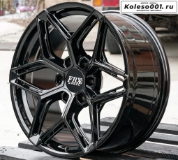 FBX 5672 R20 J9.0 ET+15 6*139.7 106.1 (R665) Глянцевый черный
