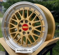 BBS LM 0082 R16 8.5J ET25 4*100 73.1 Gold Polish Lip