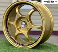 Style Advan 617 R16 7J ET40 4*100 73.1 GOLD