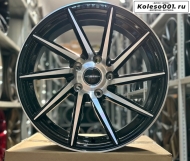 Vossen CVT R17 7.5j ET+38 5*100 73,1 (ip-2274 LR) black machine face