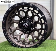 OFF-ROAD 8892 R17 9J ET0 6*139.7 110.0 MATTE BRONZE BLACK LIP