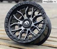 Fuel RGW-616 R15 8J ET0 6*139.7 110.0 MATTE BLACK POLISH FACE