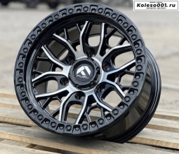 Fuel RGW-616 R15 8J ET0 6*139.7 110.0 MATTE BLACK POLISH FACE