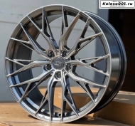 305 Forged Chrome 0387 R20 8.5J ET35 5*112 66.6 HYPER BLACK