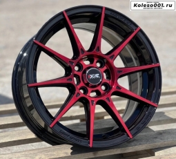 XXR RGW 1403 R15 7J ET35 4*100 73.1 BLACK RED LIP